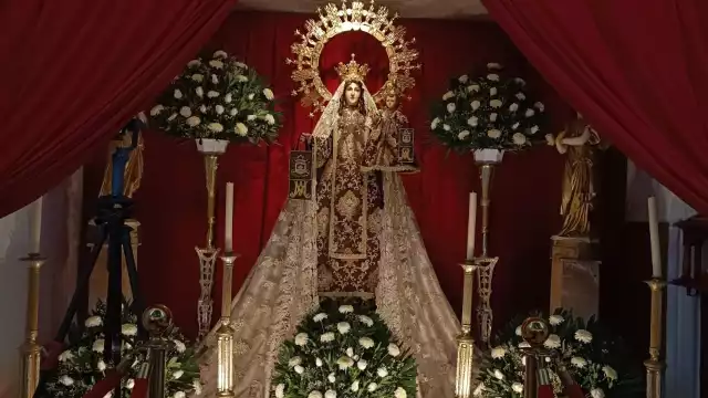 La Diócesis de Campeche bendijo a la imagen réplica de la Virgen de Nuestra Señora del Carmen