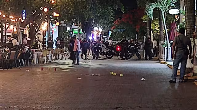 La zona fue acordonada por elementos de la Policía