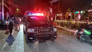 La zona fue asegurada mientras se inició la búsqueda de los responsables