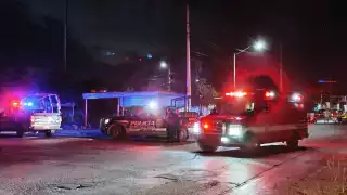 Las autoridades acordonaron la zona para poder investigar lo sucedido