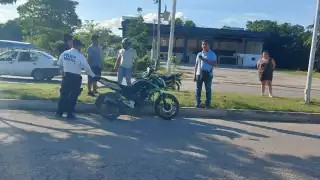 El joven fue trasladado a un hospital por sus lesiones