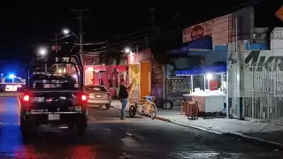 La zona fue acordonada por autoridades