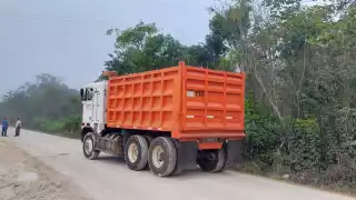 Tren Maya: Volqueteros de Chetumal inician actividades en los Tramos 6 y 7