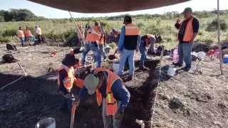 Se han rescatado 13 mil 911 piezas arqueológicas en el tramo I Palenque-Escárcega, que comprende a Candelaria