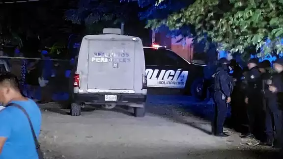 Al lugar arribaron cuerpos de seguridad para tomar conocimiento de lo sucedido