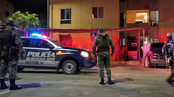 Disparan contra un habitante de Paseos del Mar en Cancún Disparan contra un habitante de Paseos del Mar en Cancún