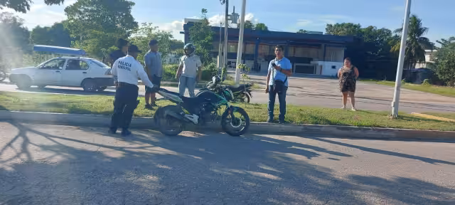 El joven fue trasladado a un hospital por sus lesiones