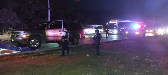 El pollero que los trasladaba se dio a la fuga