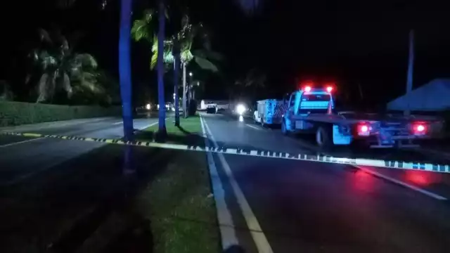 El fuego consumió la unidad; se desconoce qué marca y modelo era