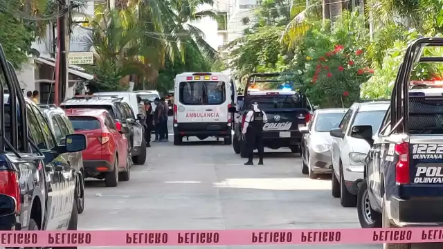 La zona fue acordonada para esperar la llegada de la FGE