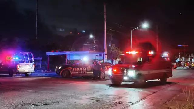 Las autoridades acordonaron la zona para poder investigar lo sucedido