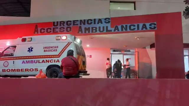 El joven fue trasladado a un hospital para su valoración médica