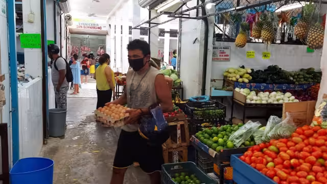 En algunos puestos de Chetumal venden el kilo de limón a 100 pesos, mientras otros oscilan entre 40 a 55 pesos