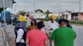 Serán mil 500 metros los que se ocuparán para las vías del Tren Maya en Candelaria y que 12 personas se rehusaban a abandonar pese a acuerdos