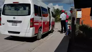 El acuerdo era que se respetaría la ruta debido a que para acudir a la comunidad de Pejelagarto hay combis exclusivas que cubren esta zona desde hace años