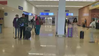 El Aeropuerto de Mérida registra buena movilidad de pasajeros este sábado