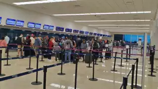 Los vuelos en el aeropuerto de Mérida son mayormente adelantados