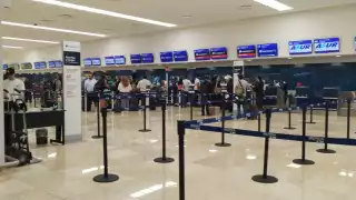 Sólo el vuelo de VivaAerobus fue el más retrasado