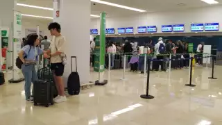 El vuelo mañanero debía salir a las 7 de la mañana