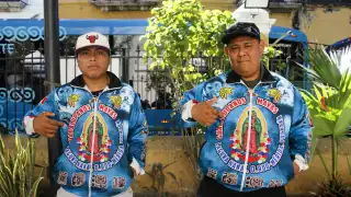 Llegan los primeros peregrinos a la iglesia de San Cristóbal en Mérida