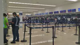 Son tres vuelos afectados en el aeropuerto de Mérida