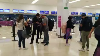 Los vuelos han despegado con normalidad en el aeropuerto de Mérida