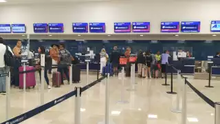 El vuelo de Aeroméxico fue el único afectado en el aeropuerto de Mérida