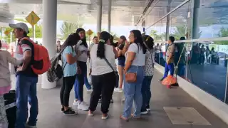 Se registró buena afluencia de pasajeros en el aeropuerto de Mérida