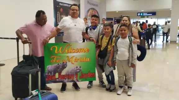 Los tres menores fueron recibidos por sus abuelos yucatecos
