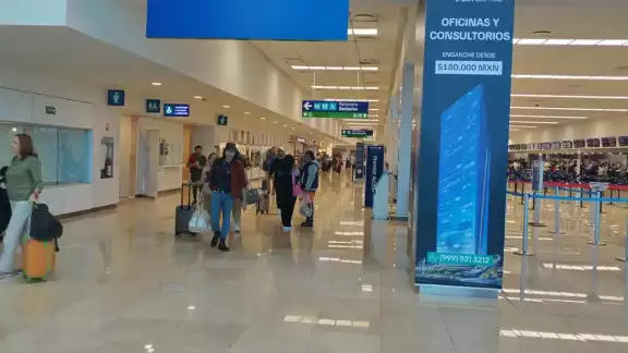Los retrasos de vuelos en el aeropuerto de Mérida han sido mínimos