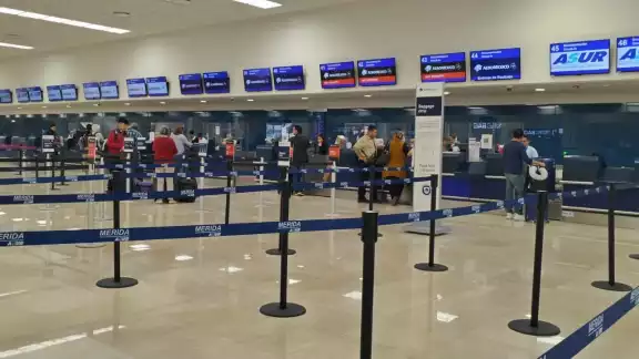 Se registra buena movilización de vuelos en Mérida Se registra buena movilización de vuelos en Mérida