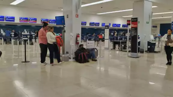 El vuelo de VivaAerobus fue el más afectado El vuelo de VivaAerobus fue el más afectado