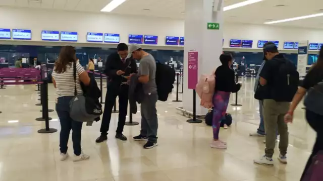 Los vuelos han despegado con normalidad en el aeropuerto de Mérida