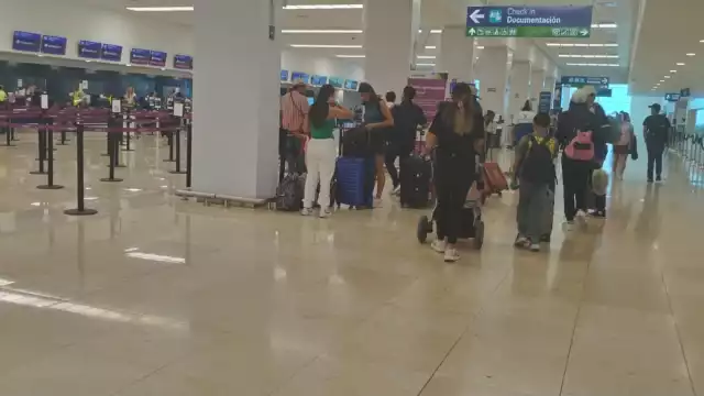 La movilidad en el Aeropuerto de Mérida se mantiene este martes