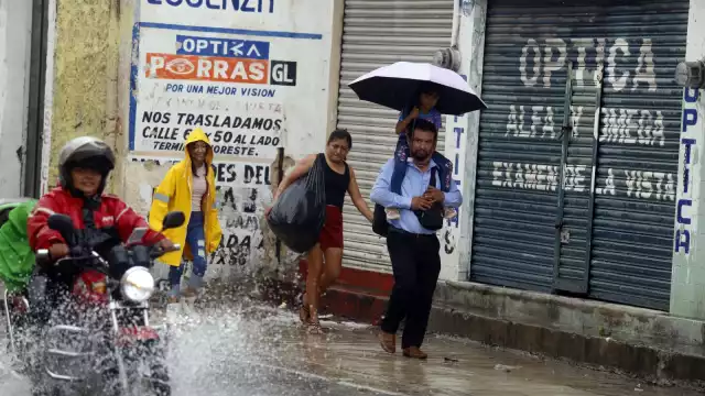 Se pronostican lluvias fuertes en Mérida durante la tarde de este sábado