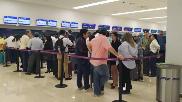 El aeropuerto de Mérida mantiene buena afluencia de viajeros