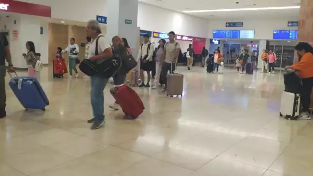El Aeropuerto de Mérida mantiene buena movilzación de pasajeros