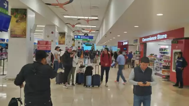 El aeropuerto de Mérida registra vuelos adelantados y retrasados este miércoles