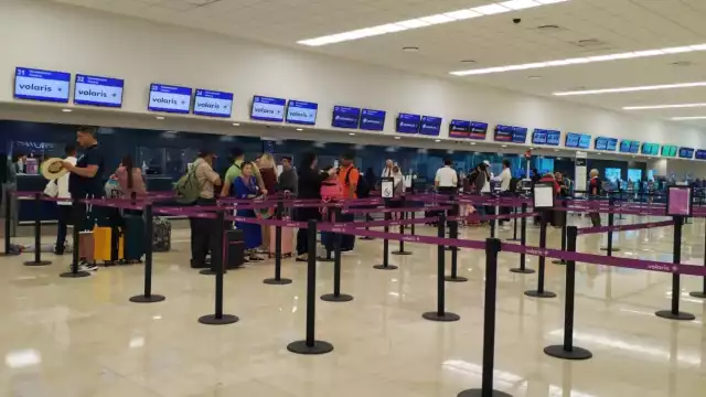 Se registra buena afluencia de pasajeros en el aeropuerto de Mérida