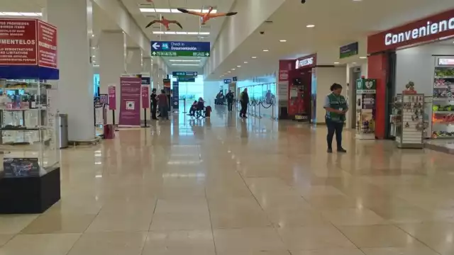 La afluencia en el aeropuerto de Mérida ha disminuido