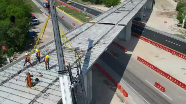 Son más de 60 obras complementarias al Tren Maya que se realizan en Yucatán