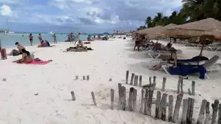 La movilización de turistas en Isla Mujeres se mantiene