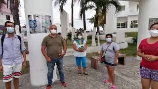 El personal médico del Hospital Integral están molestos por no ser vacunado contra el COVID-19