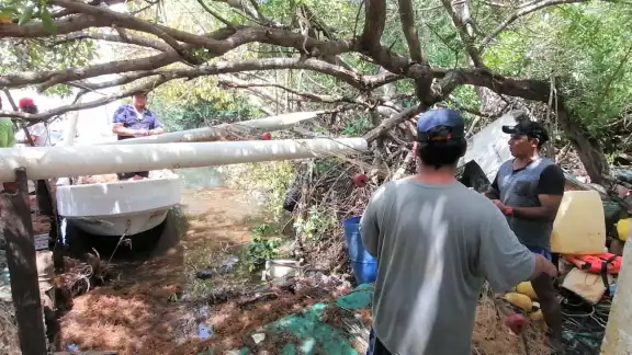 “Fue regalo de la tormenta”, coincidieron varios pescadores entrevistados