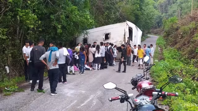 Los estudiantes se dirigían a un plantel de Educación Media Superior a Distancia