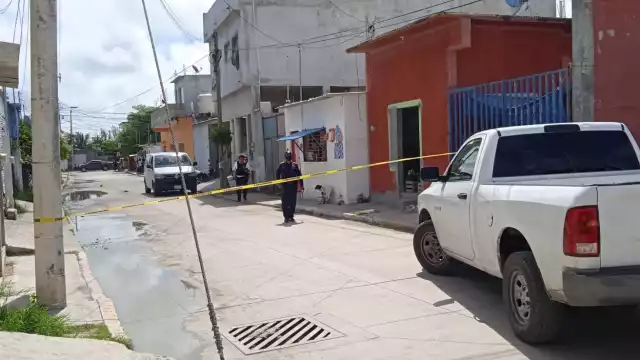 El sujeto resultó herido a la altura del abdomen