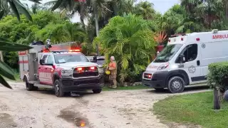 El siniestro ocurrió en el interior de Playa del Secreto; afortunadamente no hubo personas lesionadas y se necesitó de seis unidades de Bomberos para apagar el fuego