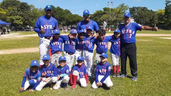 Los Astros de Astra avanzaron a la serie de campeonato de la categoría 7-8 años