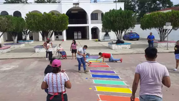 En el marco del Mes del Orgullo LGBT+, se realizan actividades conmemorativas en el municipio de José María Morelos