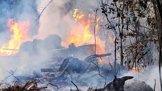 Bomberos atendieron conato de incendio en Cozumel
